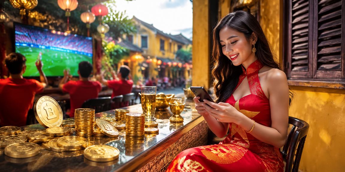 Không khí Hội An minh họa điều khoản sử dụng casino mobile minh bạch