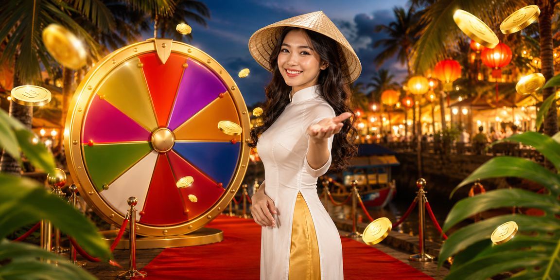 Khung xem trước roulette ban đêm minh họa khu live casino trên f319