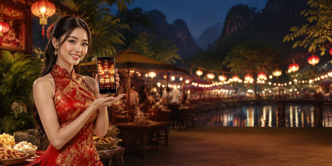 Người dùng di động tại Ninh Bình xem giao diện casino ban đêm của f319